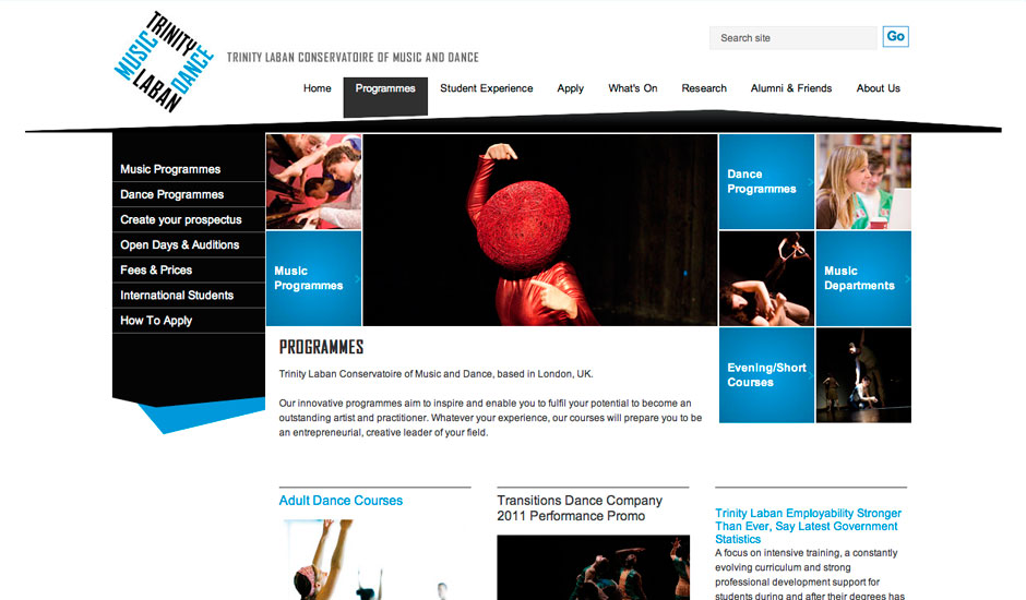 Trinity Laban Programmes